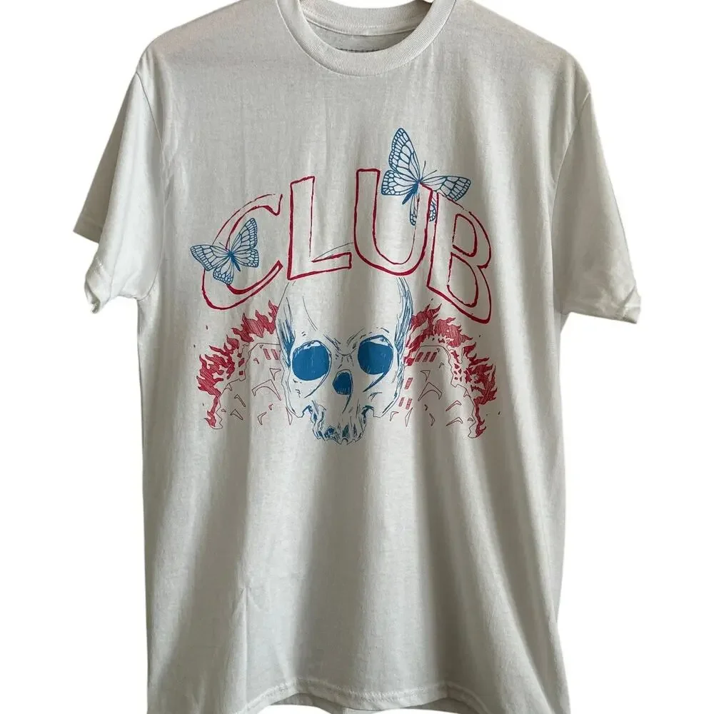 **🦋 999 Club Skull Tee - Juice WRLD Inspired (Size S)‎ 🦋**
